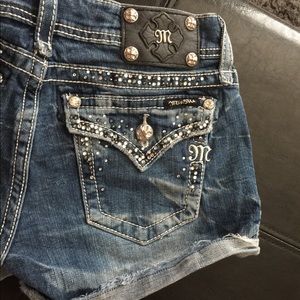 Miss Me Bling Shorts